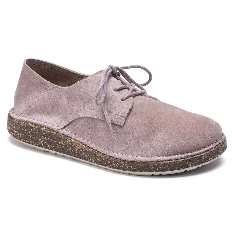 Unisex Gary Suede Leather Lavender Blush