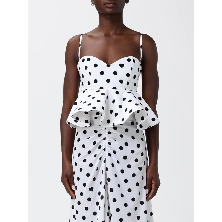 Top Woman color White (W26SSTSL017PL01WH01)