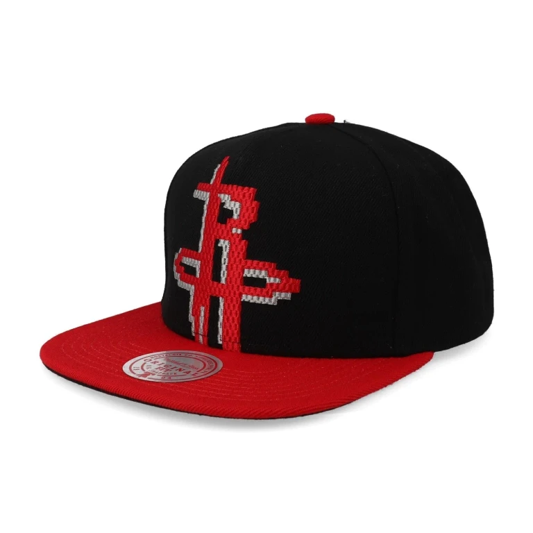 Men's NBA 8 Bit Xl Snapback Rockets Snapback Caps