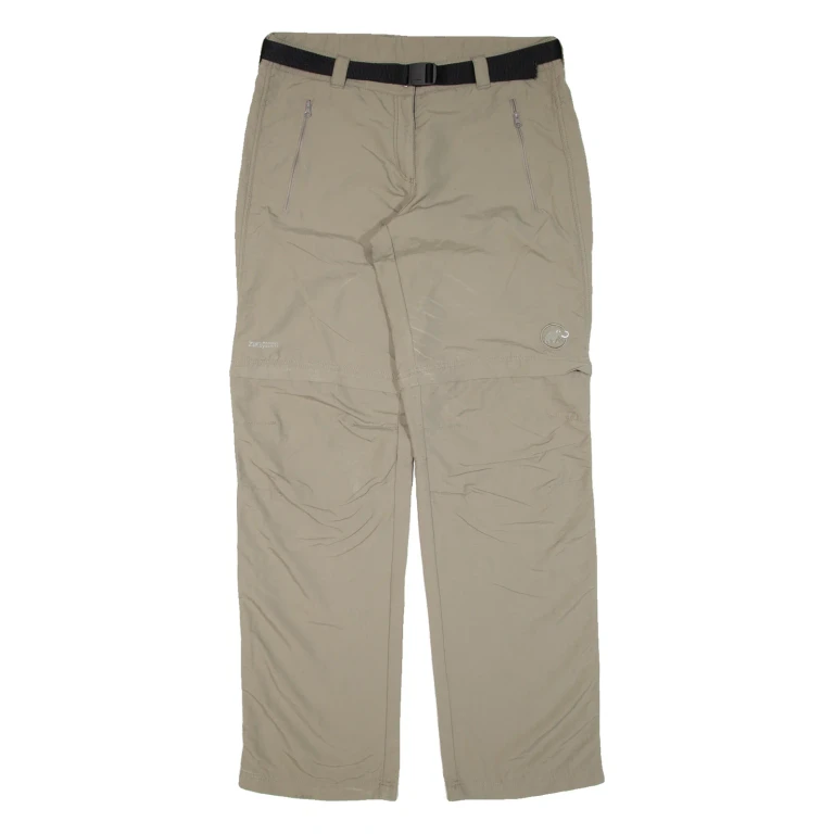MAMMUT Womens Trousers Green Regular Straight W31 L31