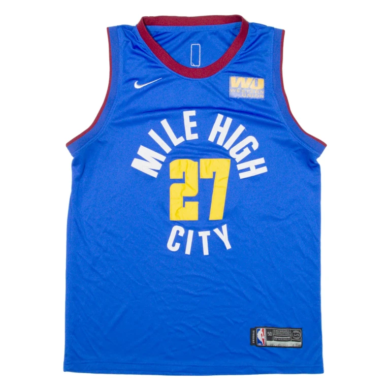 NIKE NBA Mens Jersey Blue Sleeveless USA L