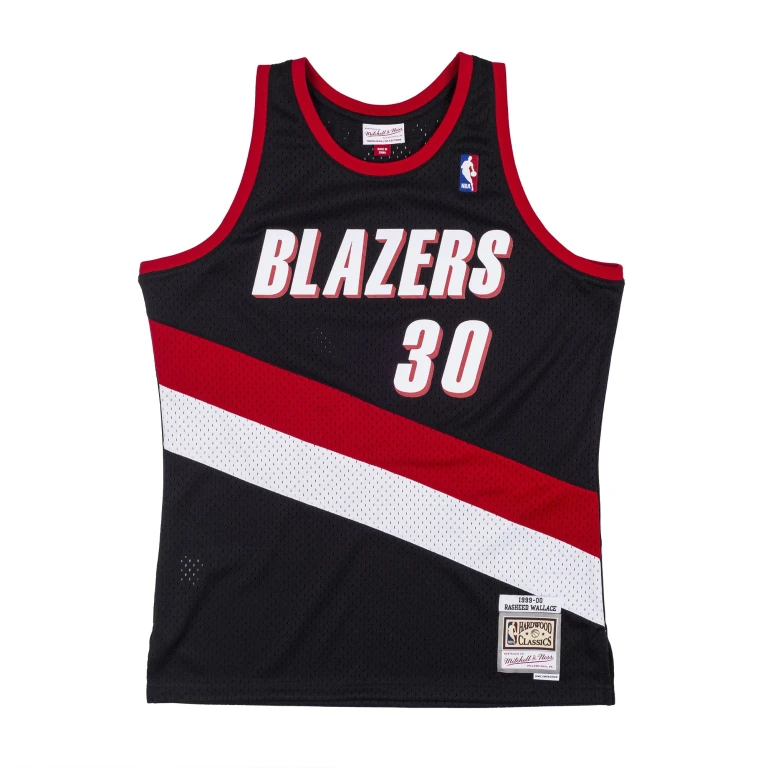 Men's NBA Swingman Jersey Trail Blazers 99 Rasheed Wallace