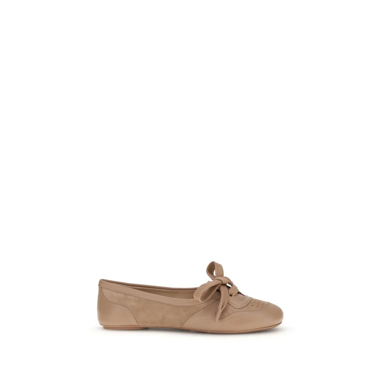 Multicolor Calf Leather Bos Taurus Ballet Flats - Women