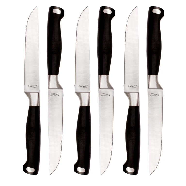 Bistro 6" Stainless Steel Steak Knife, Set of 6