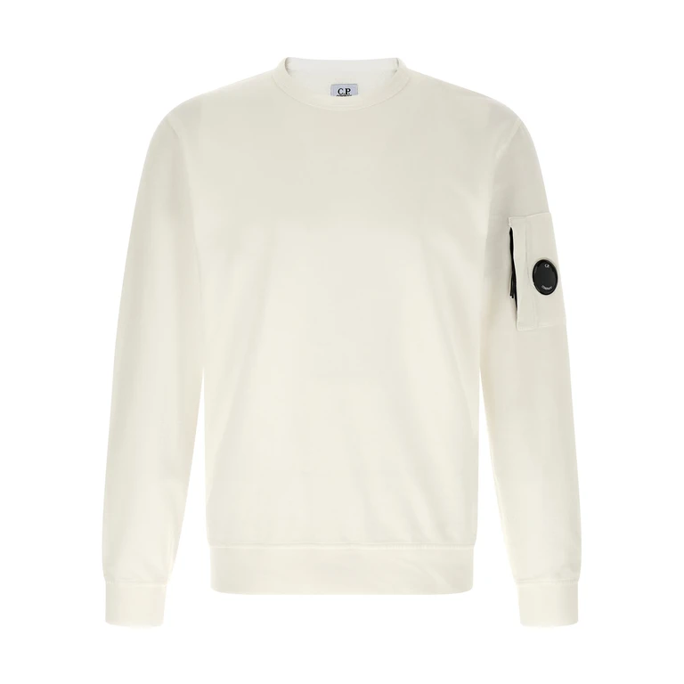 C. P. Company White Cotton Sweatshirt Clothing - Men