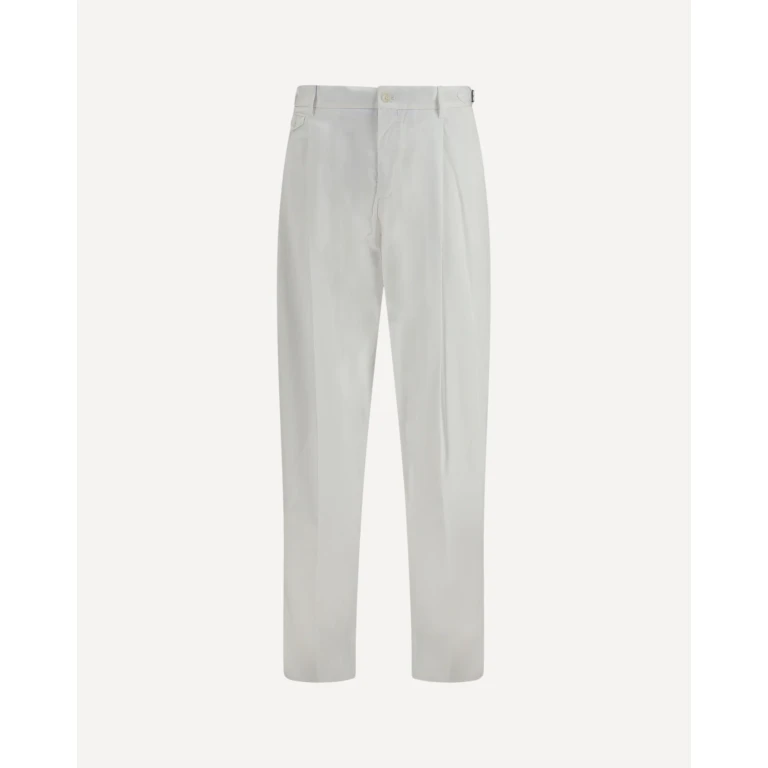 Pantaloni uomo Dolce & Gabbana in gabardine di cotone