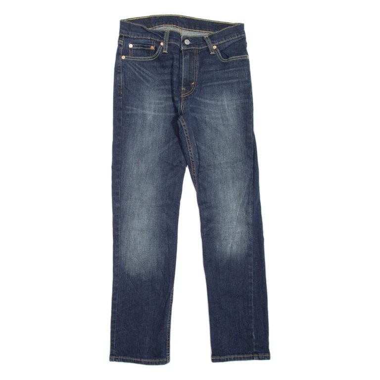 LEVI'S 511 Jeans Mens Blue Slim Straight Stone Wash W30 L30