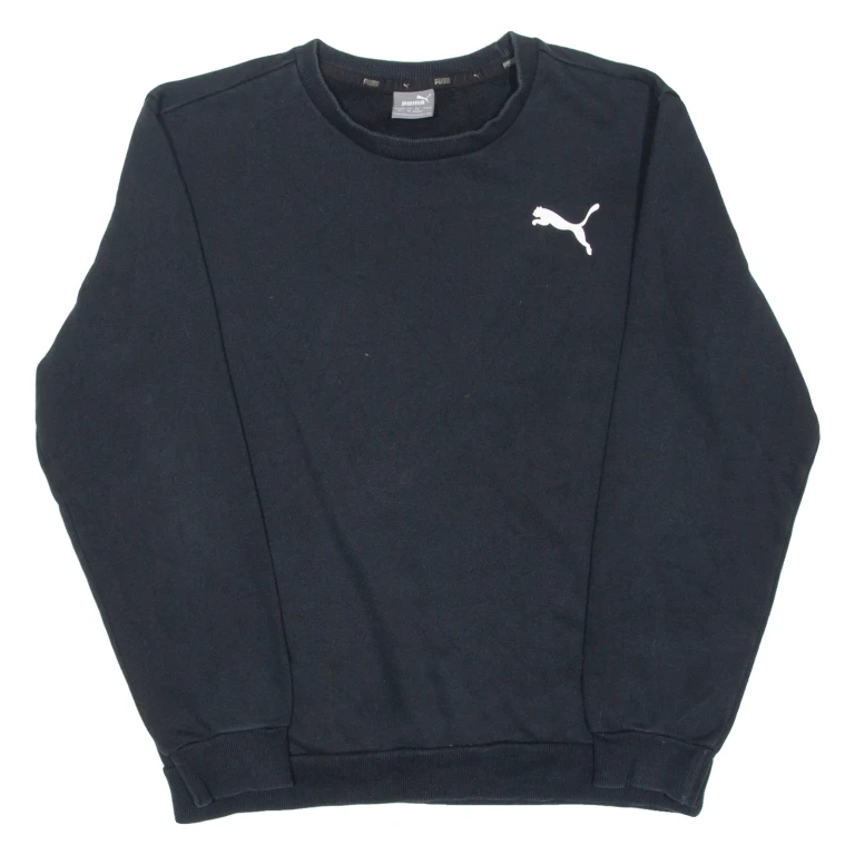PUMA Mens Sweatshirt Black M (NN3-021024-5039)