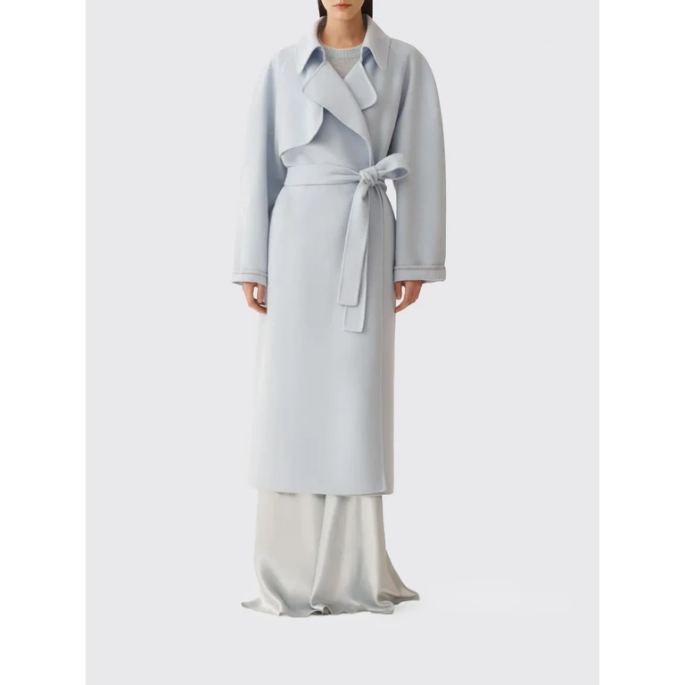 Coat Woman color Water (CTD266F244L7365154)