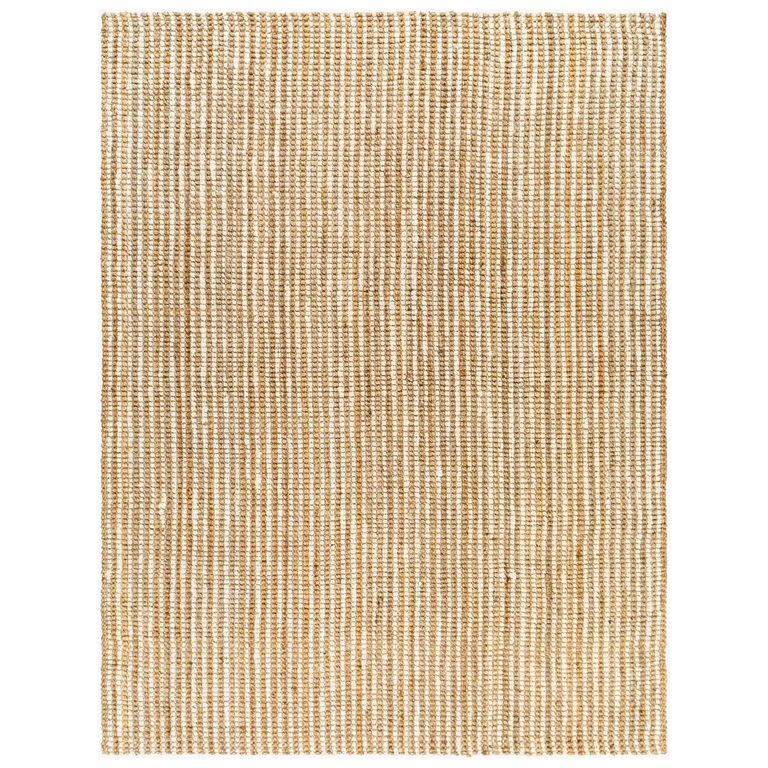 Ambel Tan Camel Jute Area Rug