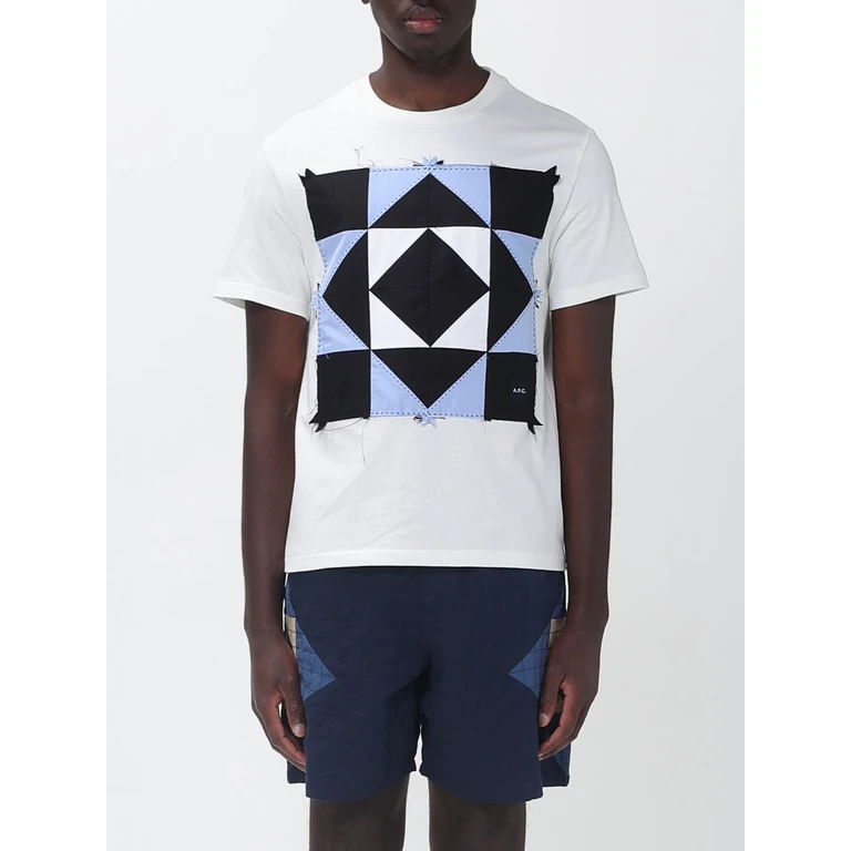 A. P.C. T-Shirt Men color White (COHBUH26580AAB)
