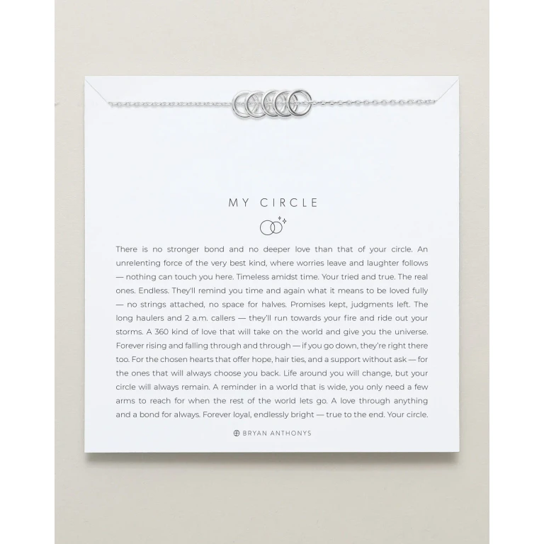 My Circle Dainty Necklace