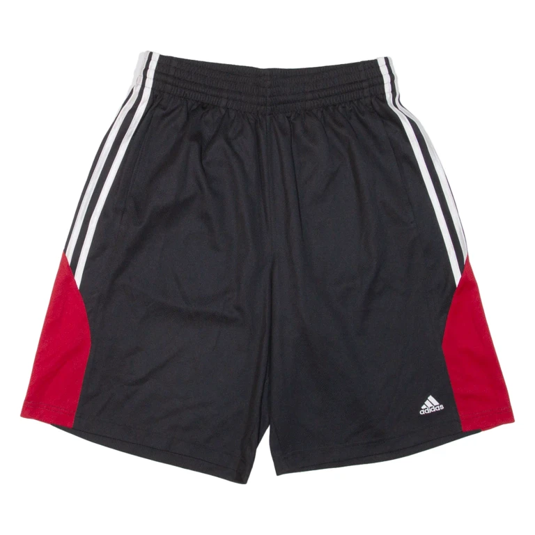 ADIDAS Mens Sports Shorts Black Relaxed M W28
