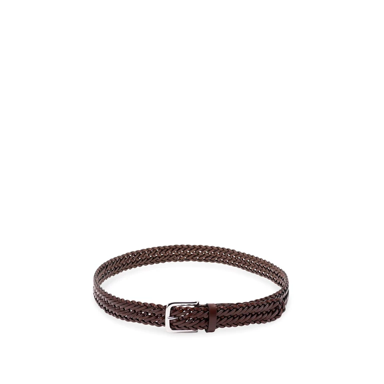 Leather Woven Belt