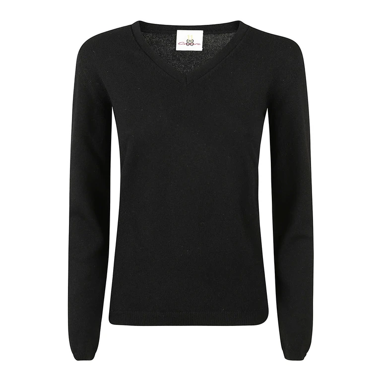 Eleven88 Pull À Col V - Noir (THUJANERO)