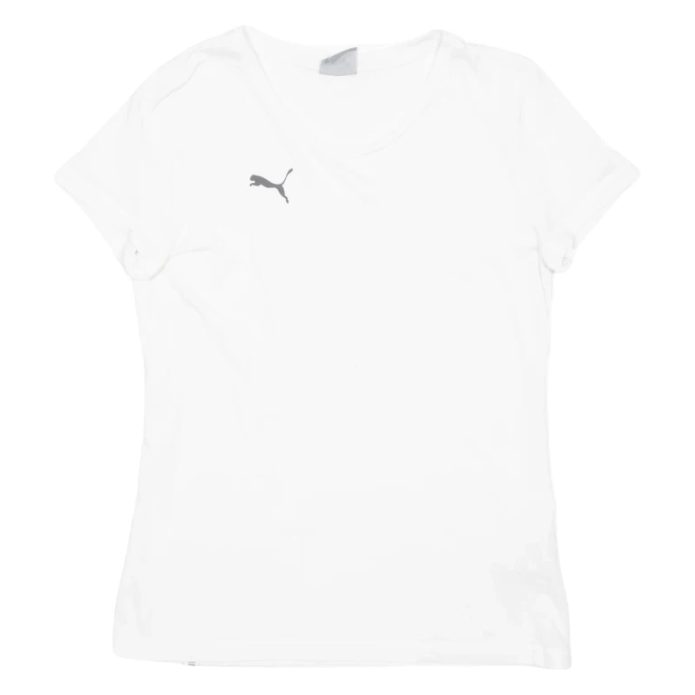 PUMA Womens T-Shirt White M
