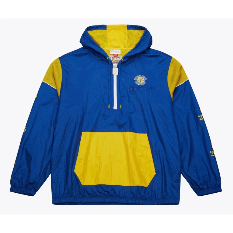 Men's NBA Team Og 3.0 Anorak Vintage Logo Warriors