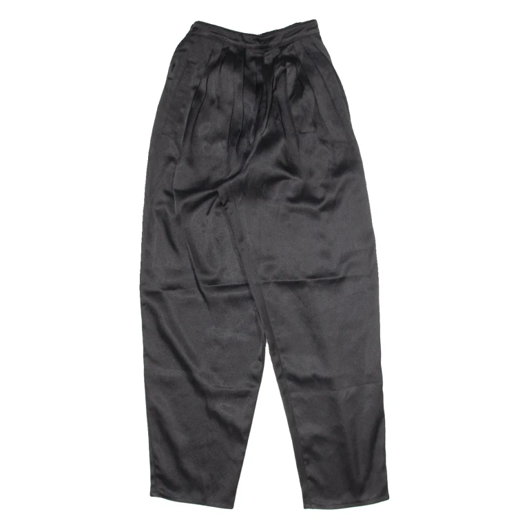 Womens Track Pants Black Straight XXS W24 L28