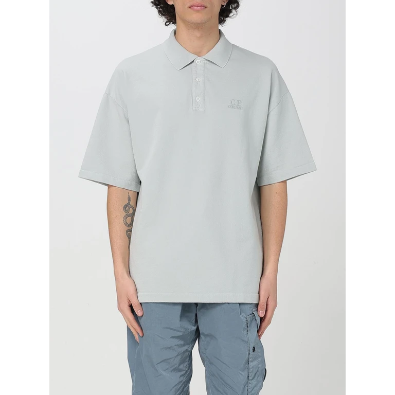 C. P. COMPANY Polo Shirt Men color Gnawed Blue (18CMPL320A110396G800)