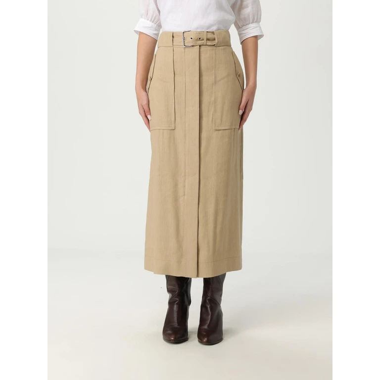 Skirt Woman color Beige (010416200081)