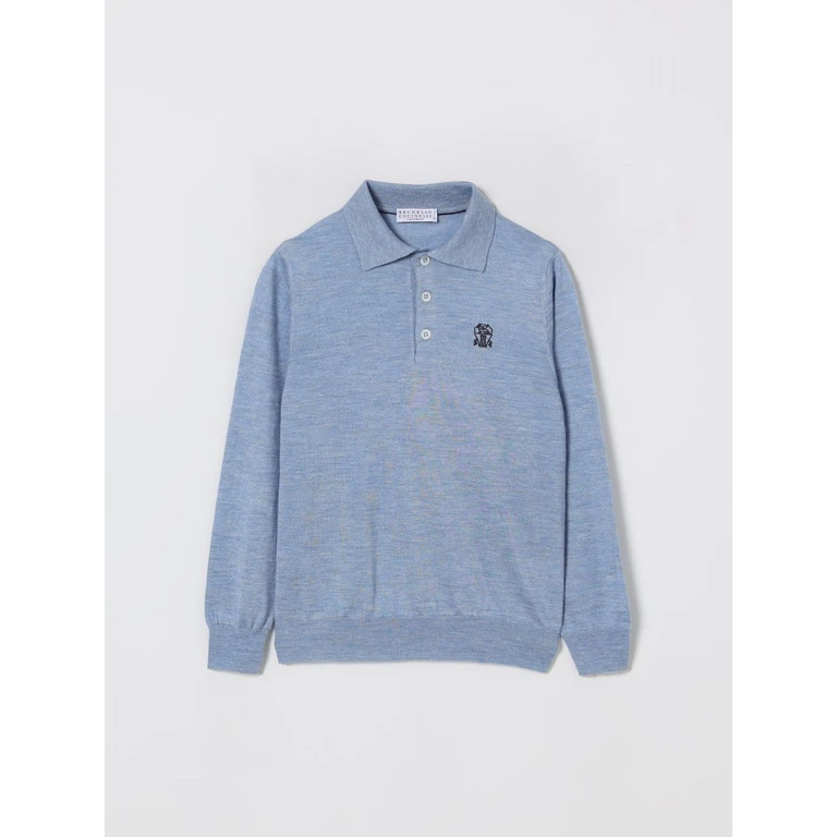 Polo Shirt Kids color Sky (BSYM84315CFF33)