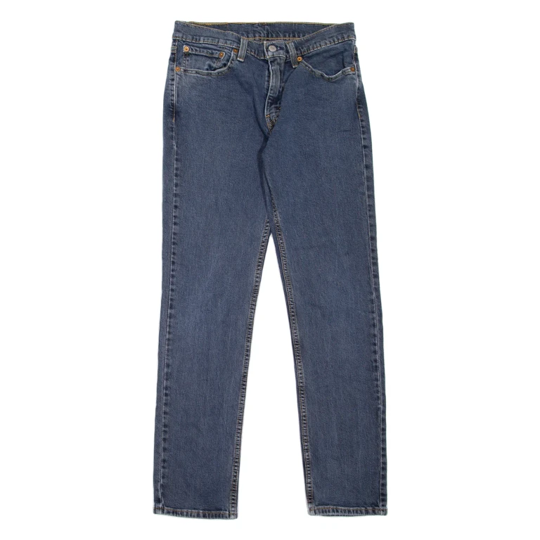 LEVI'S 511 Jeans Mens Blue Slim Straight W28 L32