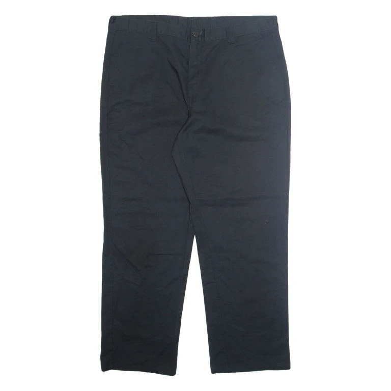 DICKIES Chino Mens Trousers Black Regular Straight W40 L32