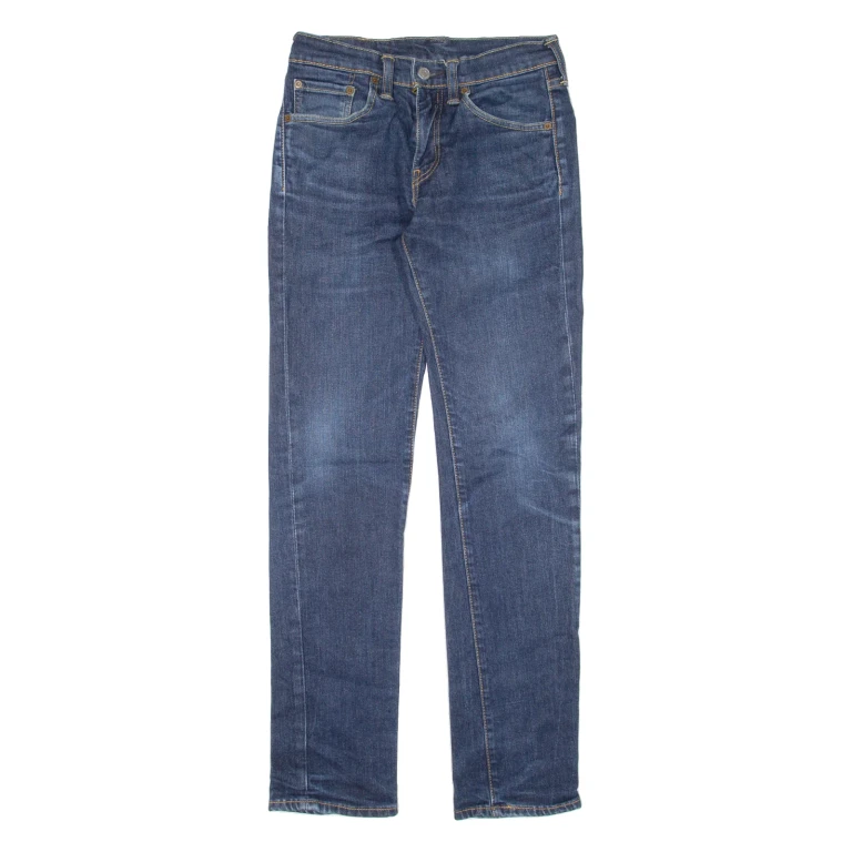 LEVI'S 511 Jeans Mens Blue Slim Straight W28 L32