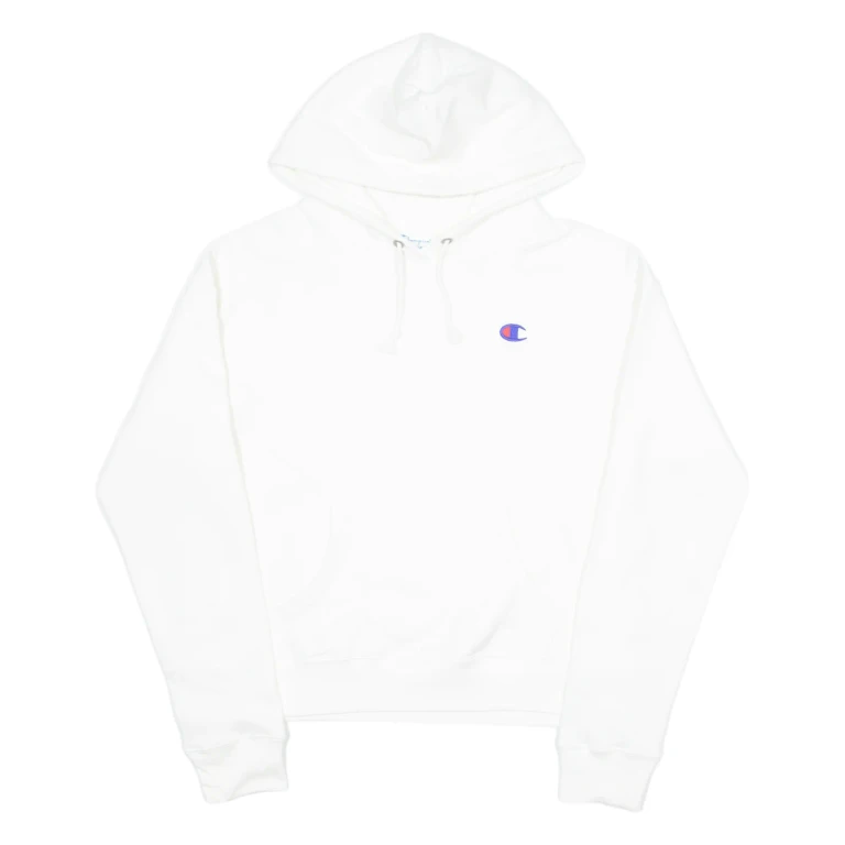 CHAMPION REVERSE WEAVE Mens White Hoodie S