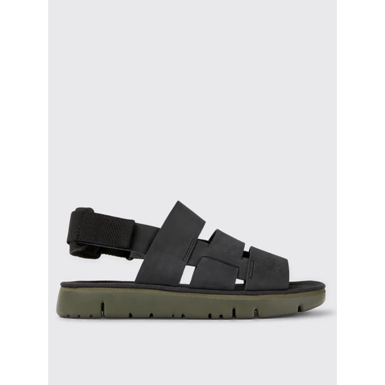 Oruga sandals in leather and recycled PET (K100470-013ORUGA0)