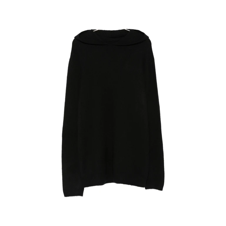 Knitted Hooded Sweater
