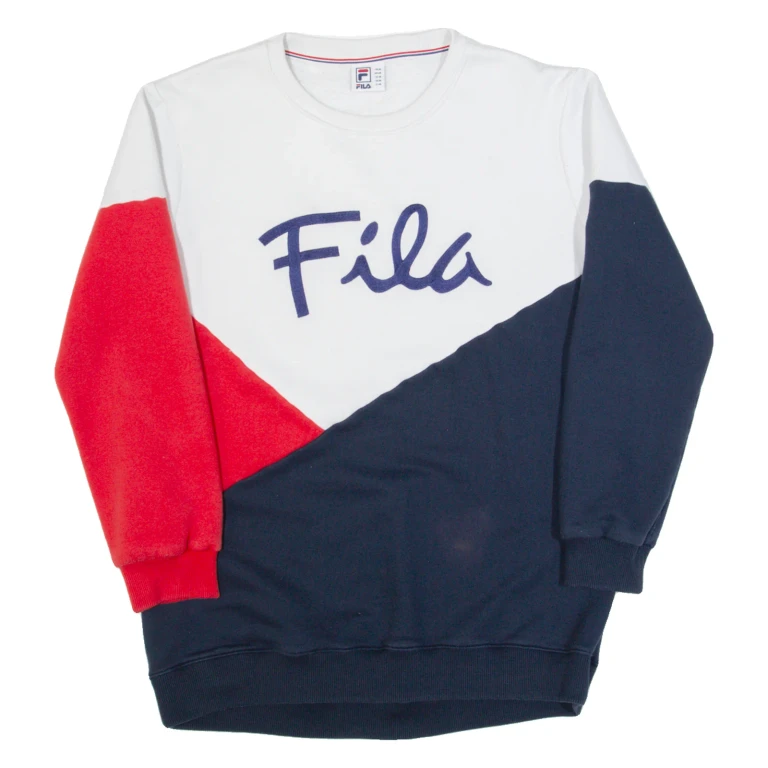 FILA Womens Sweatshirt Blue M