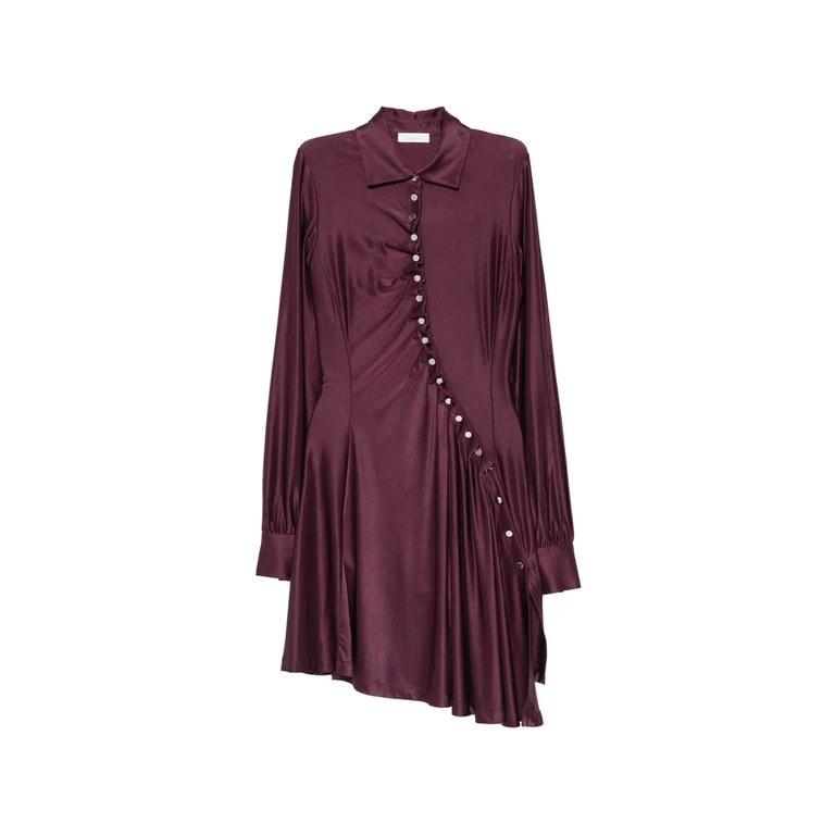 Rabanne Snap-button Mini Dress