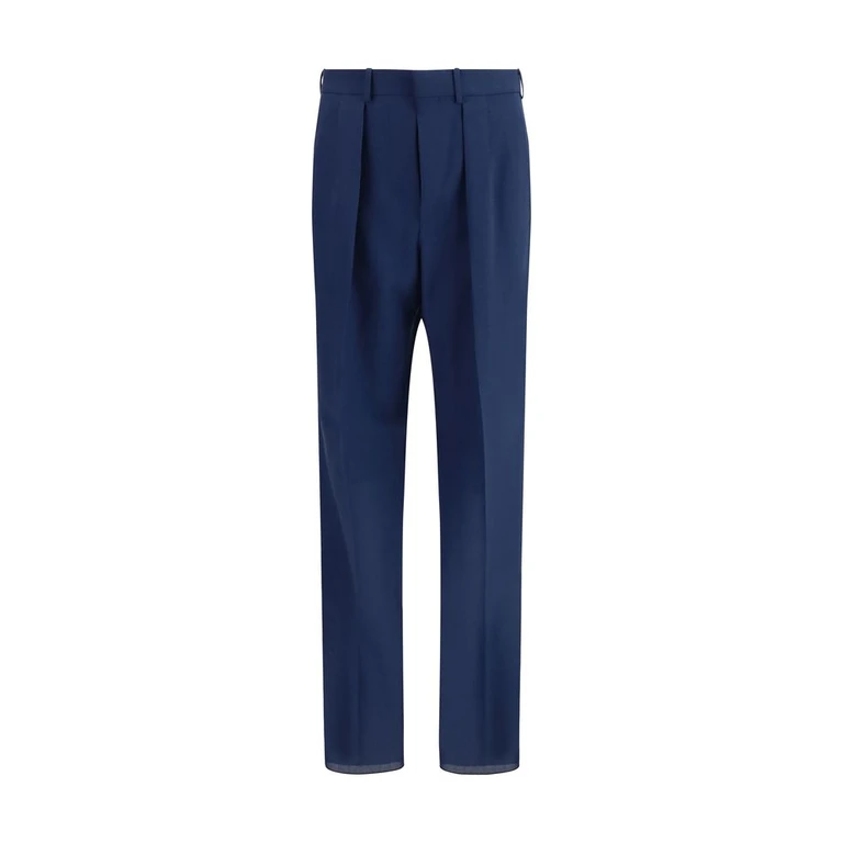 Tom Ford Bicolor Wool Oves Aries Dress Pants - Men