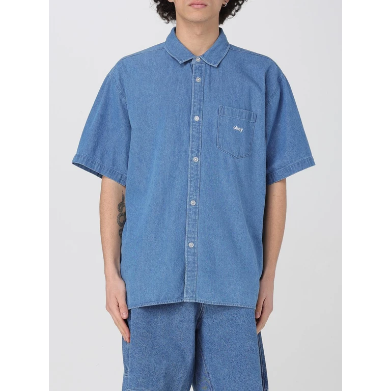 Shirt Men color Indigo (181210425LIN)
