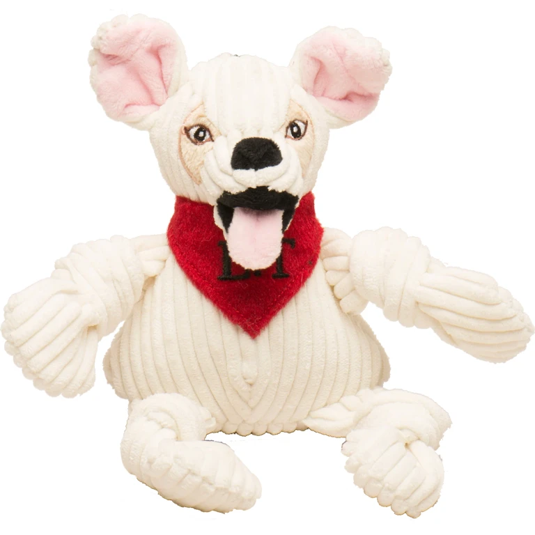 HuggleCause, Living Free Animal Sanctuary, Little Tyke (L. T.) Knottie Plush Dog Toy, Small