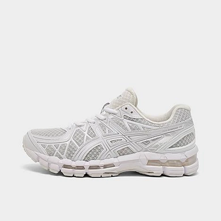 Men's ASICS GEL-Kayano 20 Casual Shoes in Glacier Grey/White Size: 5.0