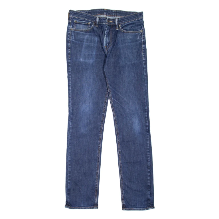 LEVI'S 511 Jeans Mens Blue Slim Straight W32 L34