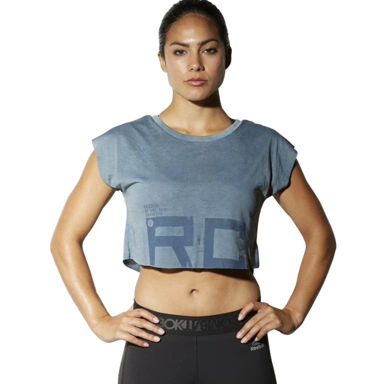 Women's Combat Spray Dye Crop Tee