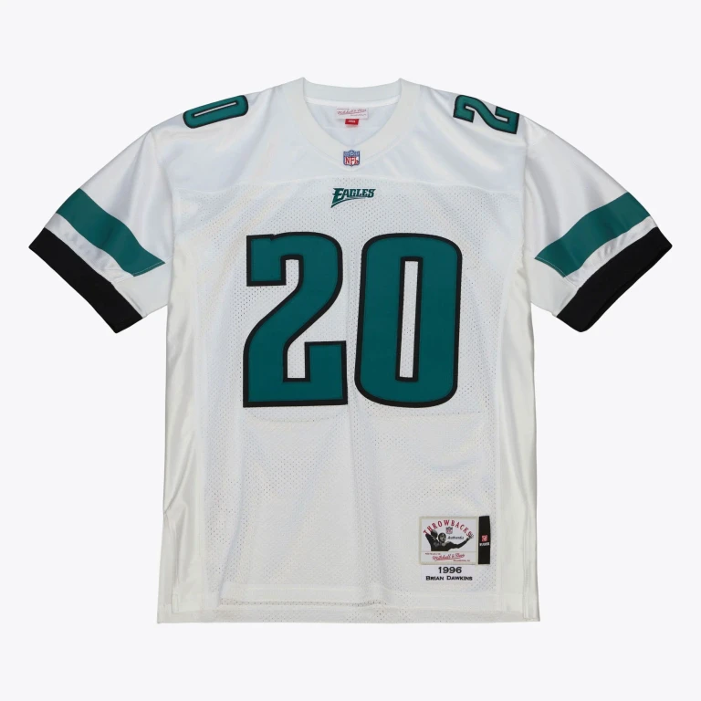 Men's NFL Authentic Jersey Eagles 1996 Brian Dawkins Jerseys