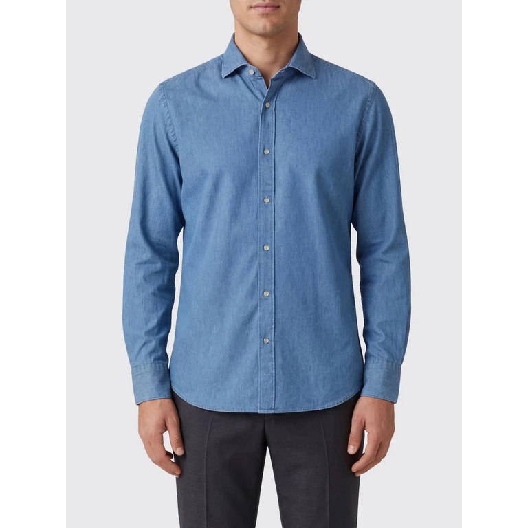 Shirt Men color Blue (RLANYVUZ2)