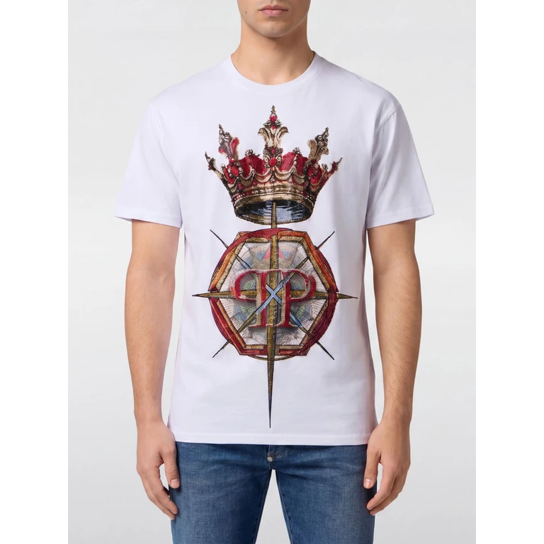T-Shirt Men color White (SAFCMTK8863PJY002N01)