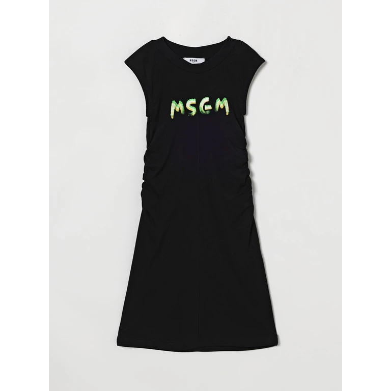 MSGM KIDS Dress Kids color Black (S6MSJGDR064110)