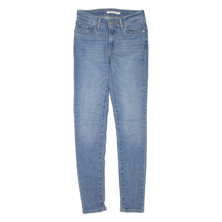 LEVI'S 711 Womens Jeans Blue Regular Skinny W25 L30