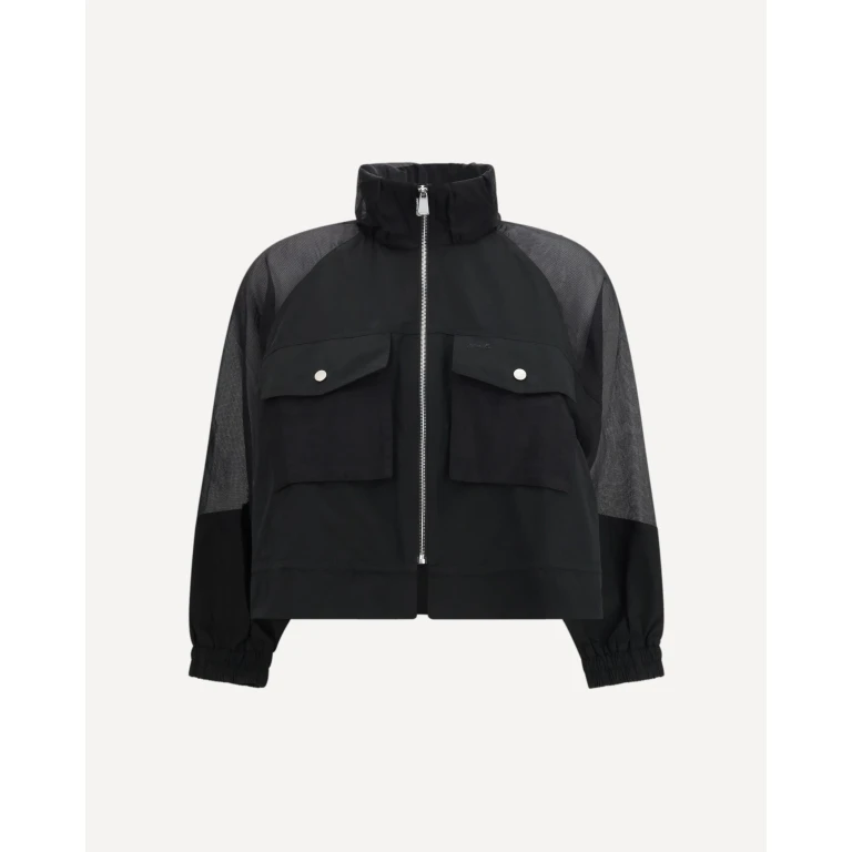 Pinko Beth Jacket With Transparent Inserts