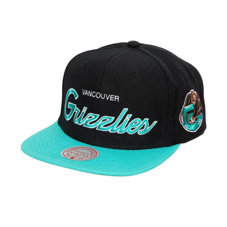 Men's NBA Team Script 2.0 Snapback Hwc Grizzlies Snapback Caps