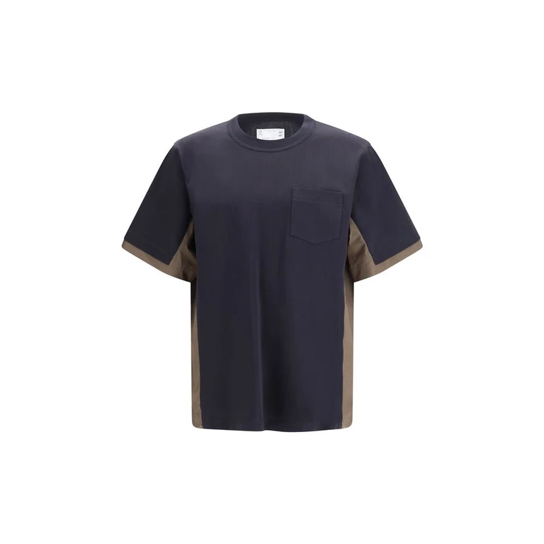 Sacai Black Cotton Sportswear Clothing - Men