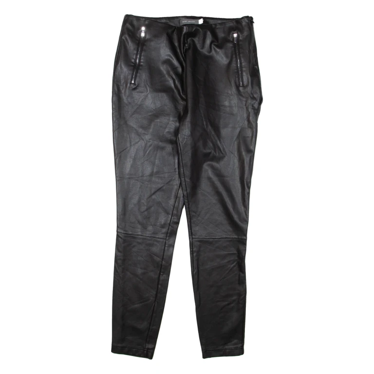 MINT VELVET Womens Trousers Black Regular Skinny W30 L28