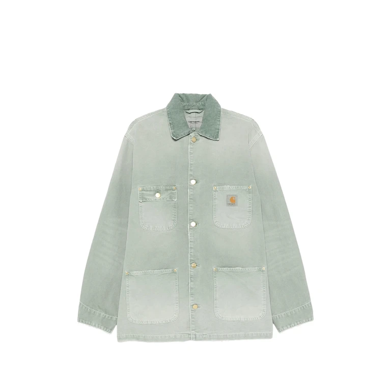 Carhartt Corduroy-collar Logo-patch Jacket