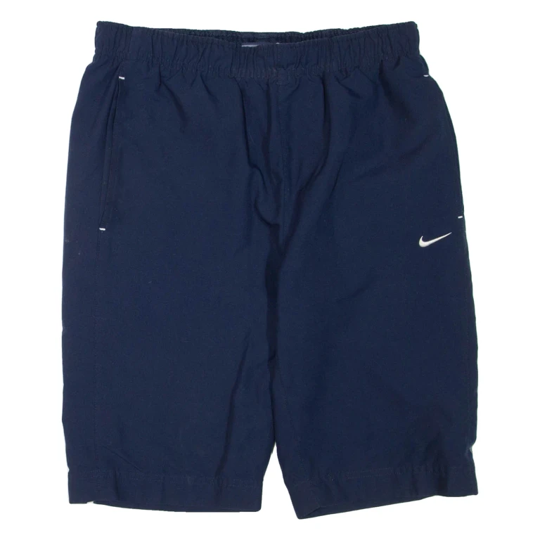 NIKE Mens Sports Shorts Blue S W14